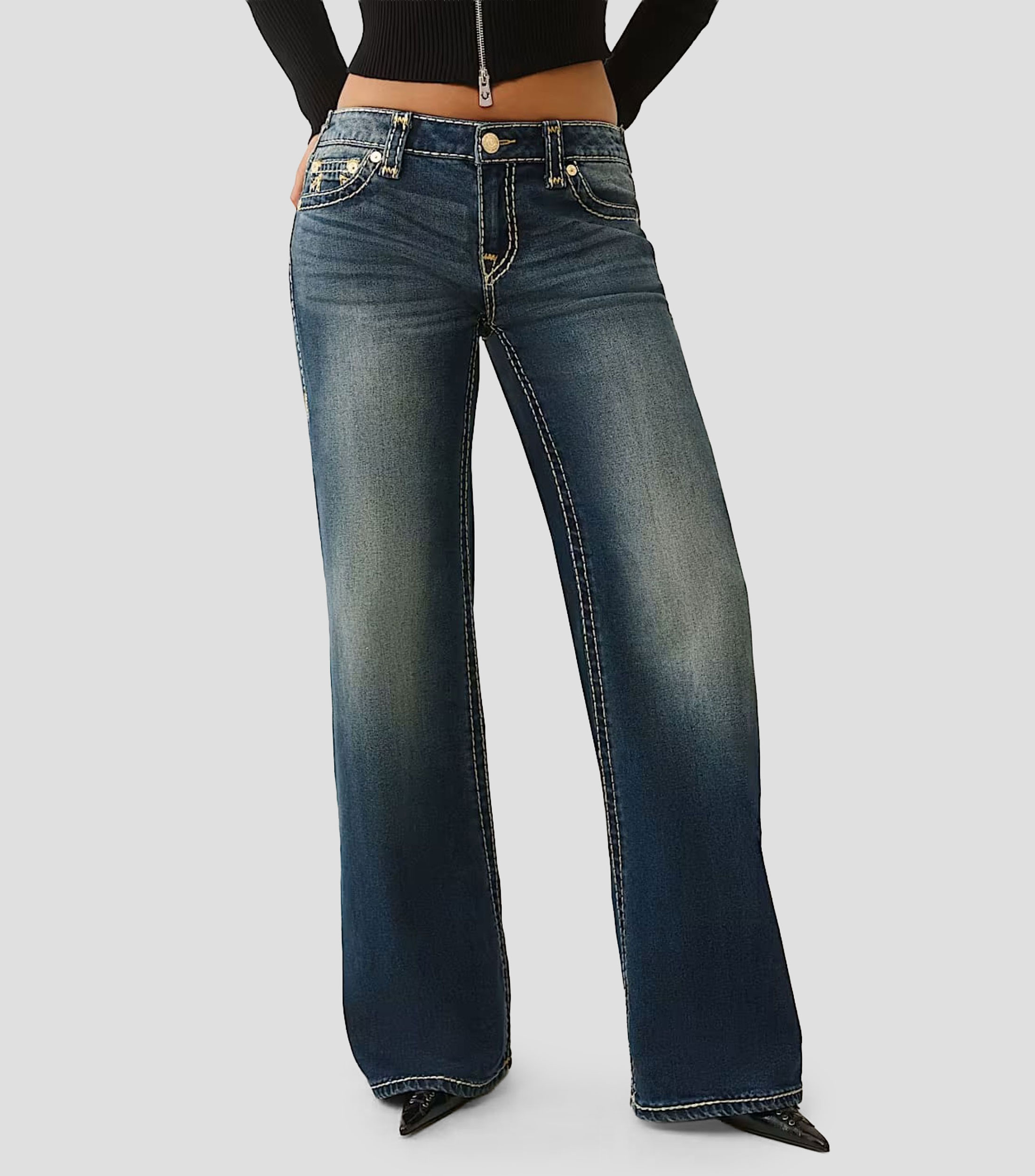 Jeans amplio Mujer